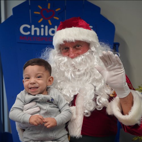 Holiday Cheer Lights Up the Multi-Specialty Center with Toy Donation and Special Visit from Santa
