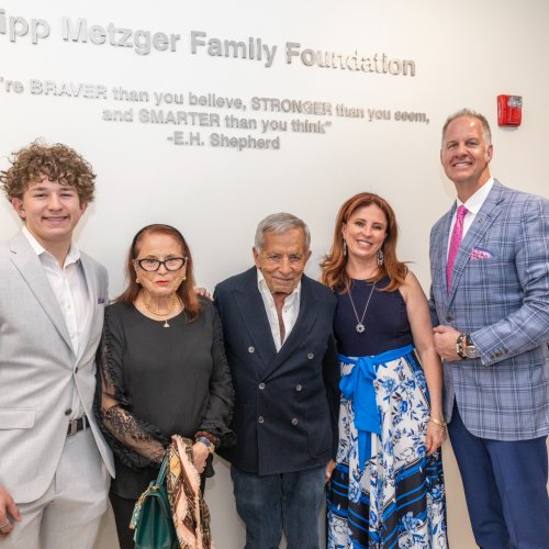 Dipp Metzger Family Foundation Honored with Naming Rights Following $50,000 Gift to Support Pediatric CarE